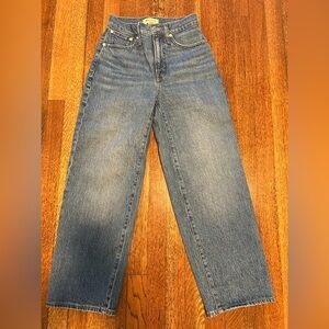 Madewell Perfect Vintage Wide-Leg Cropped Jean